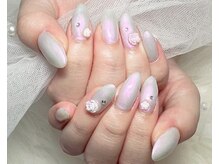 ジェー エス シー ネイル(J.S.C.nail)/オーロラ/ミラーネイル/春