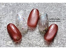 バブル シュガー バイ ネイルクローネ(bubble sugar by.nail crone)/【期間限定】マグネット×アート