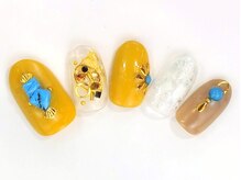 ネイルサロン ドレリッチ 大宮店(drerich)/【6990】秋カラーエスニック