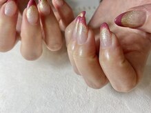 ティンク港南台 アイラッシュアンドネイル (Tink eyelash&nail)/パラジェル　フレンチ