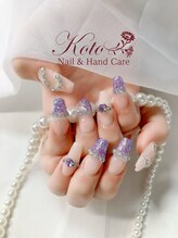 コト(KOTO)/紫ラメ/チェーン