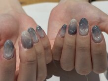 クルネ(QULNE)/ぷっくり/ブルーネイル