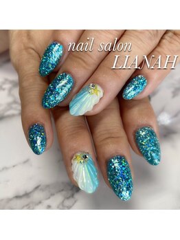 リアンナ アンド アイシンスタジオ &nbsp;甲府店(LIANAH&EYE SSIN STUDIO)/マーメイドネイル