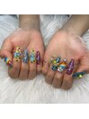ナカムラくんネイル