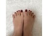 【NEWOPEN記念】オフ無料☆フットネイルxマグネットワンカラー￥5500