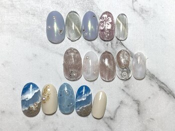 アミュレット(AMULET)の写真/【シンプル～ニュアンスデザインまで◎￥5000/￥6000/￥7000】トレンドを詰めた高見えデザイン豊富。色変えok*