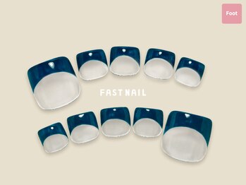 ファストネイル 川崎店(FAST NAIL)/ミラー/月ニュアンス【12340】