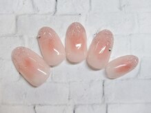 アルセア 上野御徒町店(Alcea)/チークネイル　フラッシュ　グラ