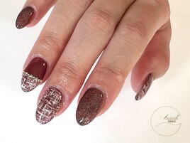 パラジェル/バレンタインネイル