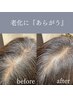 【頭皮の衰え予防・かゆみに】エイジングケア＊あらがうロングコース　90分