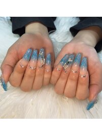 ラメグラデーション