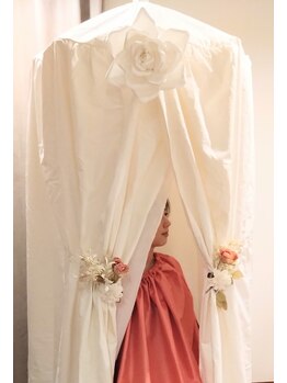 いまここ/ローズ蒸しテント