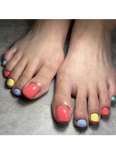マカナネイル(makana nail)/FOOTワンカラーコース