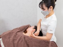 施術風景。