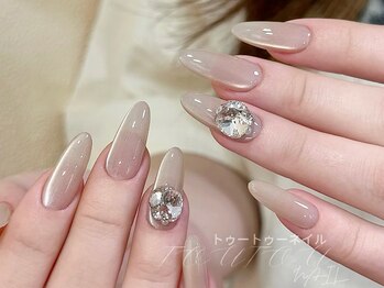 トゥートゥー(TOUTOU)/ベージュマグネットxVカット