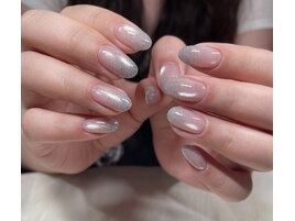 マグネット×ラメグラデーション