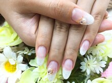 プルミエ ネイル(Premier Nail)/白グラデ☆スカルプ