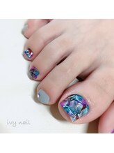 アイビーネイル(ivy-nail)/ニュアンスフラワーデザイン☆