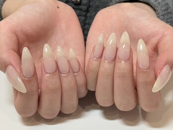 レピ(repi)の写真/モチにこだわり◎シンプルだけど映える★オフィスネイルもお任せ[ワンカラー/ニュアンス/マグネット]