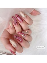 チャコネイル(chaco-nail)/ボルドーXmas nail