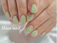 ヒナネイル 心斎橋(Hina nail)/ピスタチオカラー