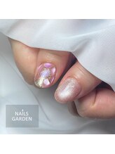 ネイルズガーデン(NAILS GARDEN)/マグネット×ステンドグラス