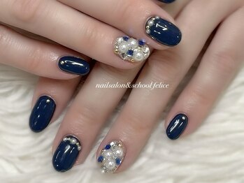 フェリーチェ(nail salon&school felice)/パラジェル/持ち込み/ワンカラー
