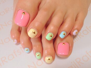 ラフズネイル(Rafs Nail)/フットネイル☆￥5800～