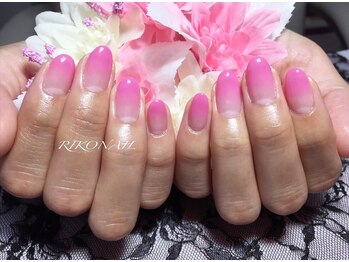 リコ ネイル(RIKO NAIL)/うるつやグラデーション