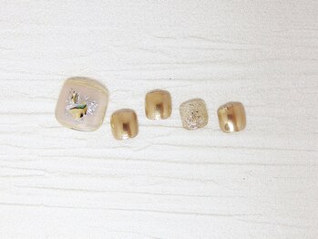 ティーエヌ 名古屋矢場町店/フット デザインネイル¥6980