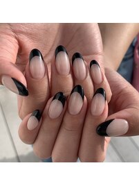 黒フレンチ