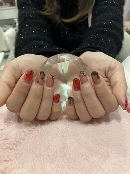 チェリーブロッサム(A CHERRY BLOSSOM)/バレンタインネイル