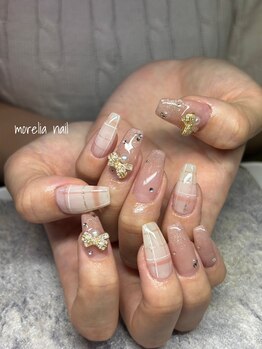モレリア(morelia)/チェックネイル