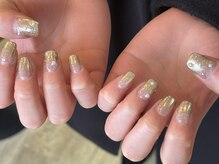 ミライ トータルビューティーサロン(mirai)/ミラーグラデーションネイル★