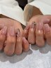 他店ソフトジェルオフ代無料【hand】アート2本