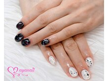 アヤネイル(ayanail)/アシンメトリーネイル！^_^