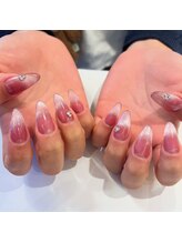 ハーティーネイル 自由が丘南口店(heartynail)/長さ出し×マグネット