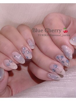 モナールアンド(MONNAL&)/さくらんぼネイル