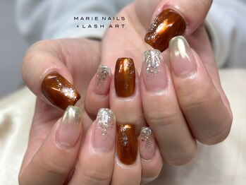 マリー ネイルズアンドラッシュアート モザイクモール港北店(MARIE NAILS & LASH ART)/定額￥6,600 デザイン 0416c