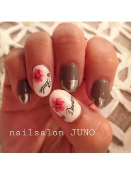 ネイルサロン ジュノ(JUNO)/サンプルコース+ミラーネイル
