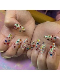 カラフルネイル