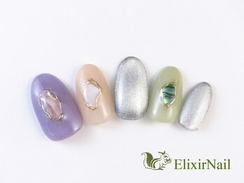 エリクサーネイル 心斎橋(Elixir Nail)/定額aシンプル/クーポン使用