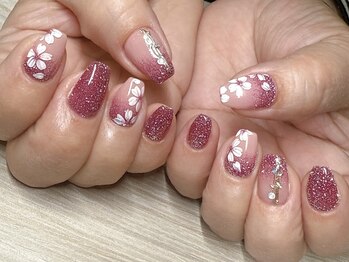 スワロンネイル 名古屋店(SWALLON NAIL)/桜ネイル