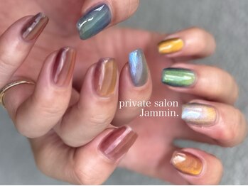 ジャミン(Jammin)の写真/大人女性の心を掴むデザインを多数ご用意☆爪の形や長さにお悩みの方もぜひ当店にお任せください◎