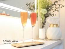 サロン ビュー(salon view)の雰囲気（腸活/welcomeドリンク《TANSA/短鎖脂肪酸》をダイレクトに摂取！）