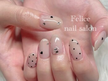 フェリーチェ(Felice)/オフィス/ドット/ハート