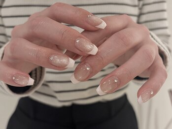 フレンチネイル パラジェル