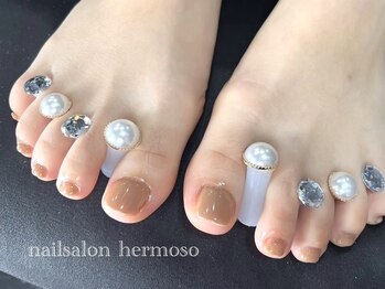 ヘルモッソ(hermoso)/フットワンカラー￥7500