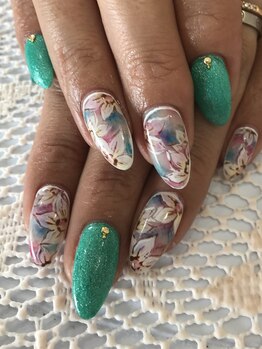 ネイルサロン アンジュ(Nail Salon Ange)/フラワーアート