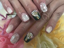 ダブルネイル(Double Nail)/【灘】クリスマスネイル